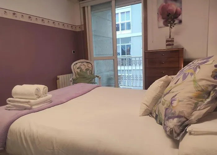 Appartement Con Vistas Al Puente Del Milenio Y Plaza De Garaje Ourense
